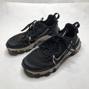 Nike React Vision Black Running Shoes CD6888-006 Men 5.5Y